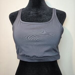 Mta Sports Women's Vertical Strappy Padded Spprts Bra Medium